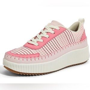 LUCKY STEP Air Cooled Pink Sneakers size 7